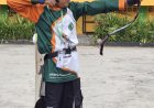 Ghany Yazid Khairi, Atlit Dari Fespati Kabupaten Sijunjung yang Meraih Peringkat 6 Kategori U12 dalam Ajang Lomba Turnamen Panahan Tradisional Piala Bupati Kabupaten Lima Puluh Kota