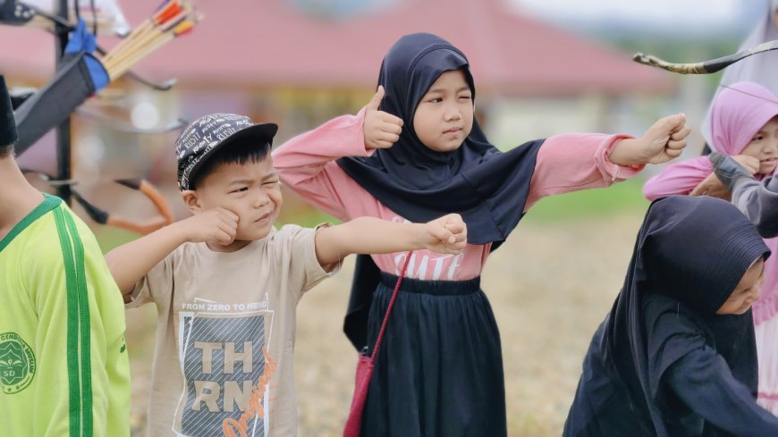 Kelas Panahan Mingguan di Cendekia Muslim, Cendekia Archery Club (CAC) Latih Fisik dan Mental dengan Olahraga Panahan